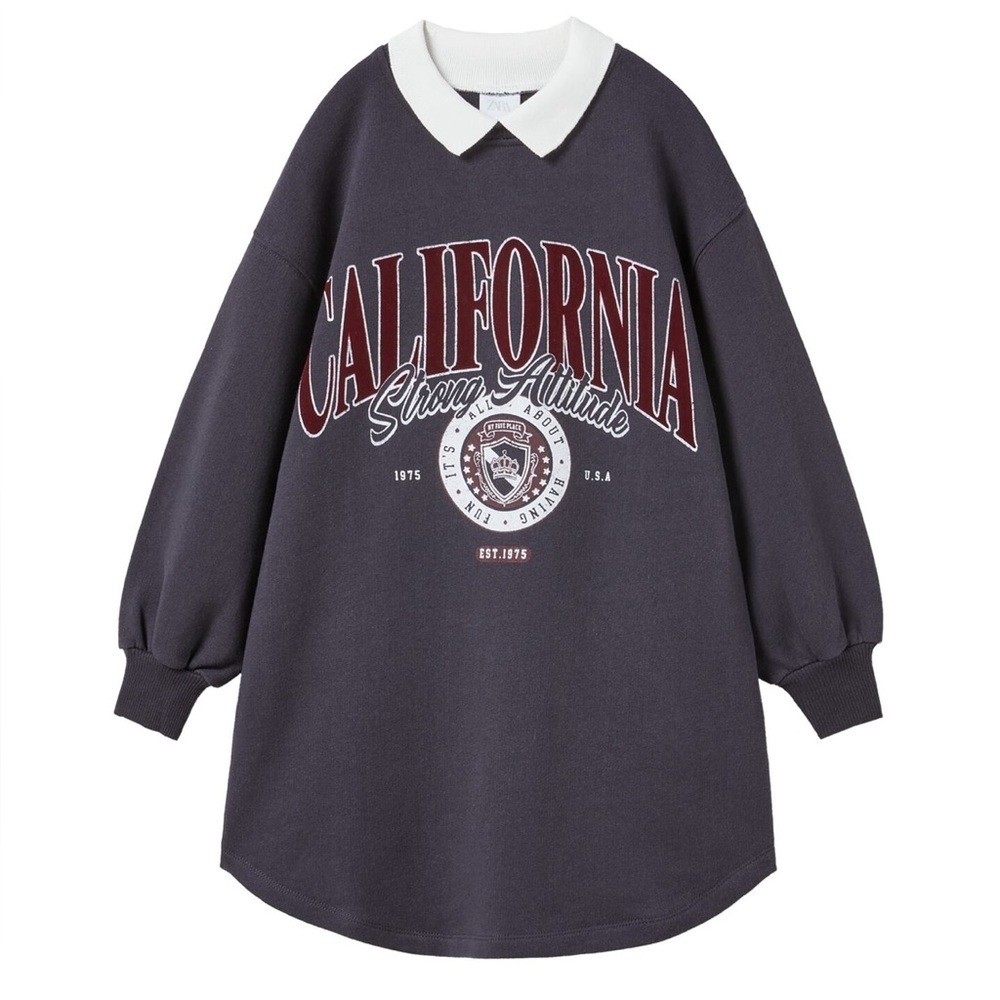 Flock Varsity Polo Collar Dress